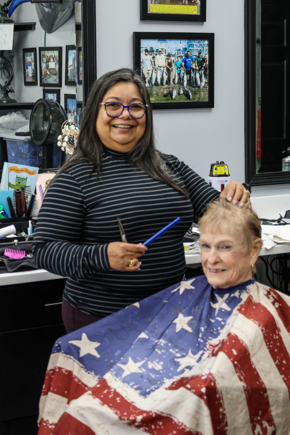 Celia — barber at Olde Tyme Family Barbershop, Ocean City MD