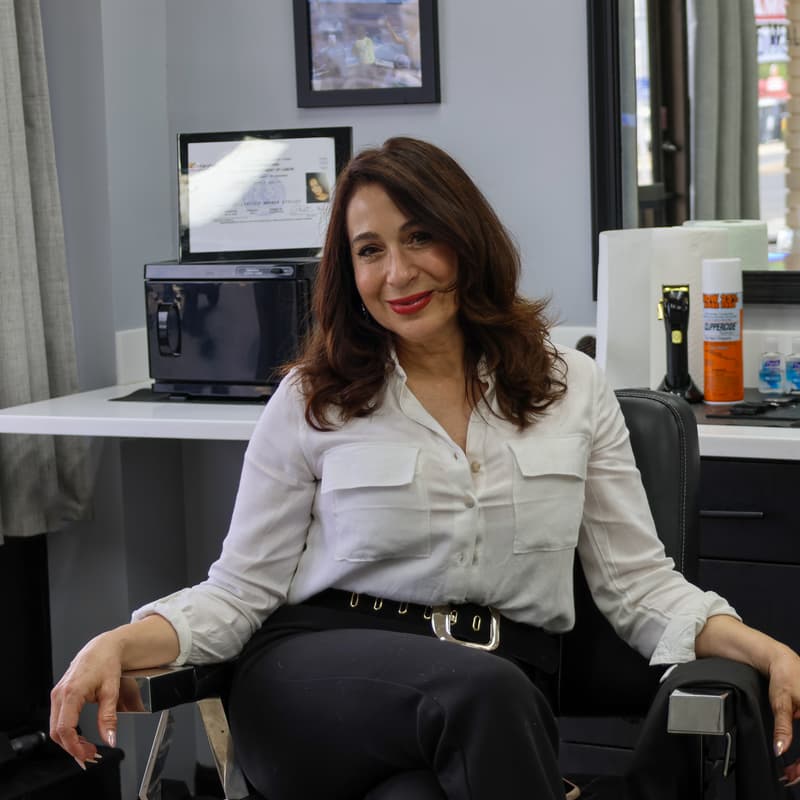 Deana — barber at Olde Tyme Family Barbershop, Ocean City MD